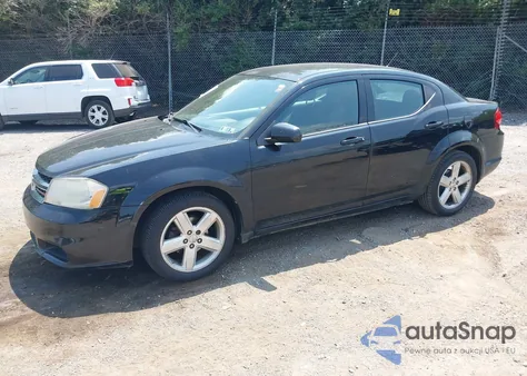 2013 Dodge Avenger Sxt из США, поврежденный, VIN 1C3CDZCB0DN680997
